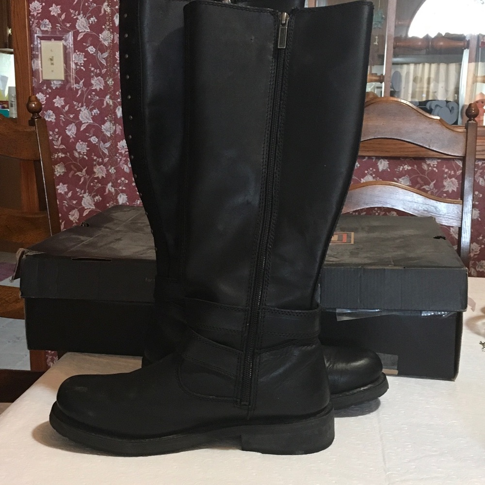 Harley Davidson Leather Black Sennett - Picture 4 of 13